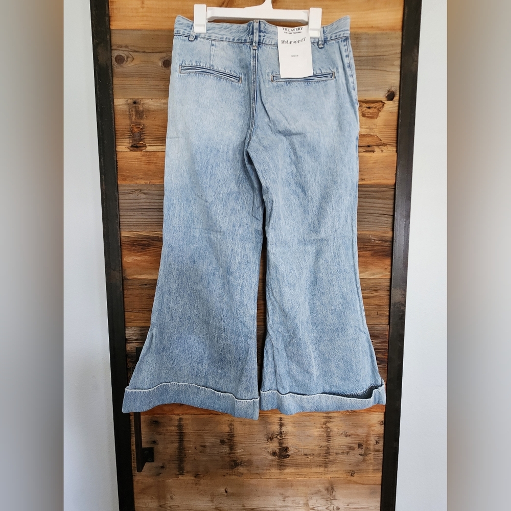 NWT RBL PUPPET THE AVERY WIDE LEG TROUSER SIZE 30 - Picture 7 of 7